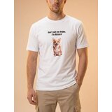 Sinsay Pamučna majica s printom psa | shoptok.hr