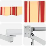  Električna retraktabilna tenda Šareni 2,5 x 2 m | shoptok.hr