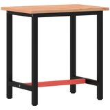  Radni stol 80x55x81,5 cm od masivne bukovine i metala | shoptok.hr