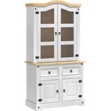  Kreveta Corona Bijelo 100 x 48,5 x 179 cm Čvrsto borovo drvo | shoptok.hr