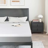  Nadmadrac 200 x 200 cm debelo Žakar tkanina Bijela | shoptok.hr