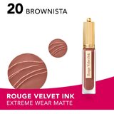 Bourjois Rouge Velvet Ink tekoča šminka z mat učinkom odtenek 20 Brownista 3.5 ml | Shoptok.si