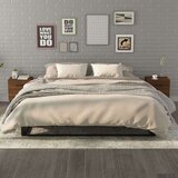  Noćni ormarići 2 kom boja smeđi hrasta 40 x 35 x 47 5 cm | shoptok.hr
