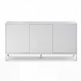 Bessagi Home Široka Komoda Amber, Bela | Shoptok.si