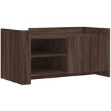 Maison Chic Klubska mizica - kavna mizica - Nizka mizica rjavi hrast 100x50x50 cm inženirski les, (21754003) Cene