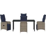  Vrtni set za objed 5 pcs Siva poliratan | shoptok.hr