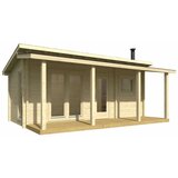 Male kuće Sauna kućica SAUNA LEVI 620 × 280 cm – bez završnog krovnog pokrova | shoptok.hr
