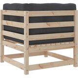  6-dijelni set vrtnih sofa od masivne borovine s jastucima | shoptok.hr