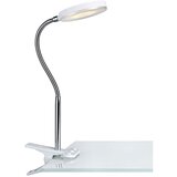 Markslöjd bijela LED stolna svjetiljka s klipom Flex Cijene