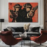 Monkey Gang - Slika za smjeli interijer | shoptok.hr