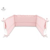 MimiNu Ogradica za krevetić Royal Powder Pink 180x30cm | shoptok.hr