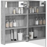  Kopalniška ogledalna omara Siva Sonoma 40 x 10,5 x 60,5 cm, (5000232860) | Shoptok.si