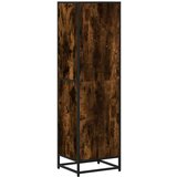 vidaXL Ormarić za knjige boja dimljenog hrasta 40x35x139 cm drveni | shoptok.hr