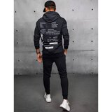 DStreet Black men's tracksuit | shoptok.hr