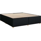  Boxspring krevet s madracem Crna 200 x 200 cm Tkanina | shoptok.hr