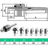 vidaXL 10-dijelni set okretnih šiljaka MT2 | shoptok.hr