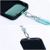 Swing obesek za telefon nastavljive dolžine / dolžina kabla 165 cm (maks. 82,5 cm v zanki) / rama ali vrat – svetlo zelena | Shoptok.si