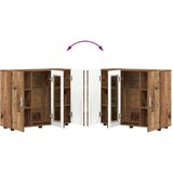 vidaXL kreveta staro drvo 55.5 x 29 x 100 cm konstruirano drvo | shoptok.hr