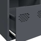 vidaXL Komoda antracit 68x39x73,5 cm od hladno valjanog čelika | shoptok.hr