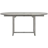 vidaXL Vrtni blagovaonski stol (120-170) x 80 x 75 cm od drva bagrema | shoptok.hr