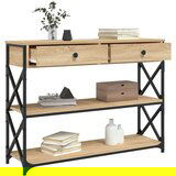  Konzolni stol boja hrasta sonome 100x28x75 cm konstruirano drvo | shoptok.hr