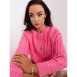 Wool Fashion Italia Sweater-AT-SW-2346-2.99P-pink | Shoptok.si