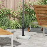 vidaXL Osnova za senčnik za droge 37/42/52/58mm Svetlo siva beton 20 kg | Shoptok.si