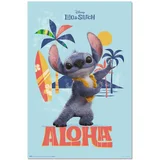 Poster Stitch Aloha, 91,5 x 61 cm