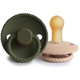 FRIGG® Rope Size 2:6-18 months duda Croissant/Olive 2 kos | Shoptok.si