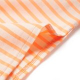  Dječja ravna suknja s prugama fluorescentno narančasta 128 | shoptok.hr