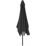 Vanjski suncobran s metalnim stupom 300 x 200 cm antracit | shoptok.hr