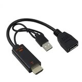 Kettz HDMI M. na Displayport M. F. Konvertor H2DP-023 0.23CM 4K 60Hz Cene