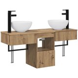  Set namještaja za kupaonicu 3 kom. Hrast artisan | shoptok.hr