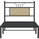 vidaXL Okvir kreveta bez madraca boja hrasta sonome 80 x 200 cm drveni | shoptok.hr