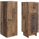  Set ormara 2 pcs Staro drvo 33 x 34,5 x 90 cm Konstruirano drvo | shoptok.hr