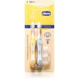 Toothbrush Set 6-36m zobna ščetka za otroke Indigo-Mustard