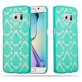 Cadorabo Primer združljiv s Samsungom v zelenem - trdi zaščitni pokrov v cvetnem oblikovanju paisley kana proti praskam in udarcem, (20564078) Cene
