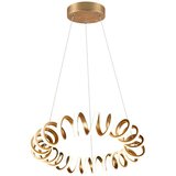  LED viseća svjetiljka u zlatnoj boji ø 55 cm Curl – | shoptok.hr