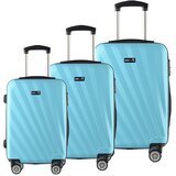  Set kofera Aga Travel MR4653-LightBlue - svijetlo plava Cijene