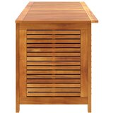  Vrtna kutija za pohranu s rešetkama 150x50x56 cm drvo bagrema | Eponuda.com