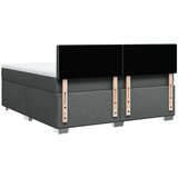  Okvir kreveta s oprugama i madrac svjetlosivi 180x200cm tkanina | shoptok.hr