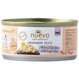 Nuevo N95020 handmade natural fileti piletine sa jajima 70 g vlažna hrana za mačke Cene