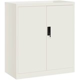 Ormarić za spise bijeli 79 x 40 x 90 cm čelični | shoptok.hr