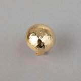  Prsten s velikom glatkom kuglom, pozlata 14 k | shoptok.hr