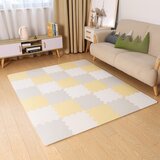 Kinderkraft puzzle pena LUNO Pena puzzle Luno yellow yellow | Shoptok.si