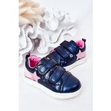 Lee Cooper - producent PE1 Children's Leather Sport Shoes With Rainbow Navy Blue Jasmine | Shoptok.si