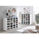 CARRYHOME regal 92/96/33 cm bela | Shoptok.si