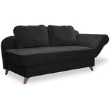 Miuform Antracitno siv ležalnik iz rebrastega žameta (desni kot) Chic Charlotte – | Shoptok.si
