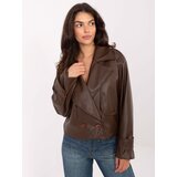 RUE PARIS Jacket-IT-KR-FL9558.60-brown | Shoptok.si