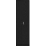 Ormarić s policom Crni hrast 55 x 25 x 189 cm Konstruirano drvo | shoptok.hr